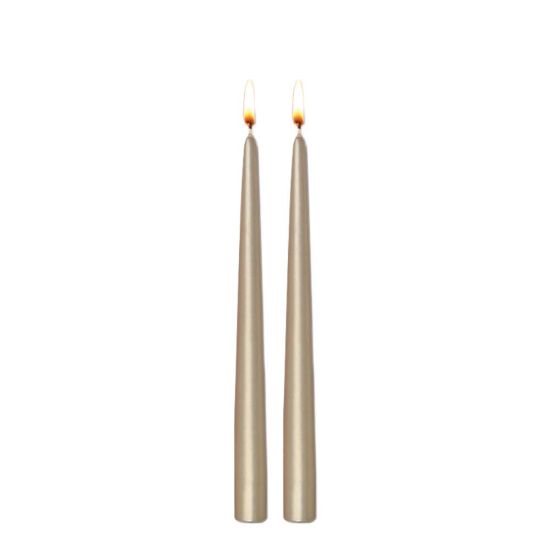 Picture of CANDLE TWIN 24CM-U.PEARL-98603