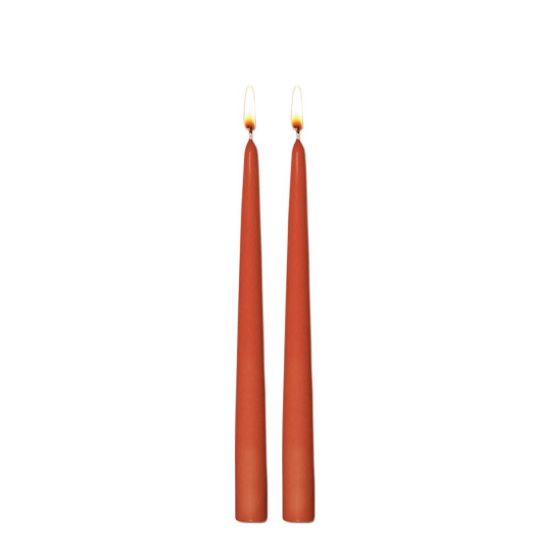 Picture of CANDLE TWIN 24CM-SIENA  -98609