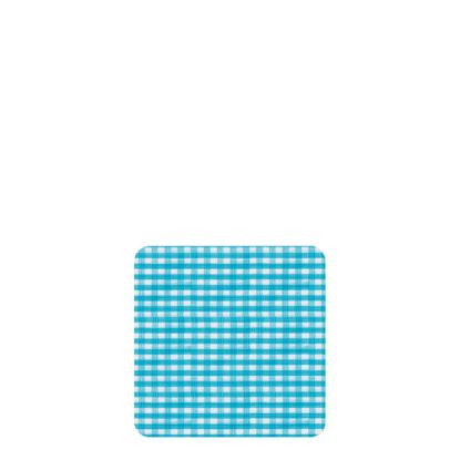 Picture of COASTER- VICHY TURQUOISE-02303