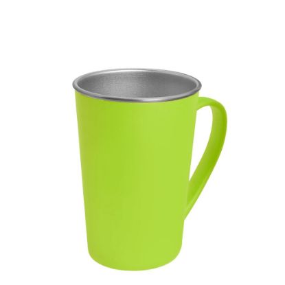 Picture of Tumbler 17oz (With Handle) GREEN PolyWrap Matt