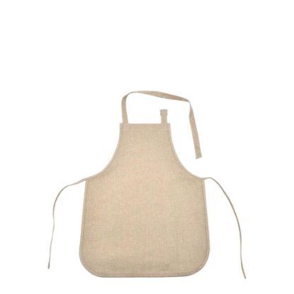 Picture of APRON - KIDS small (50x38) no pockets BURLAP