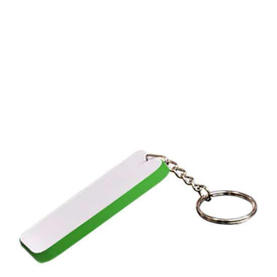 Picture of Key-ring 48x68mm (Plastic 2-sided) GREEN DARK edge