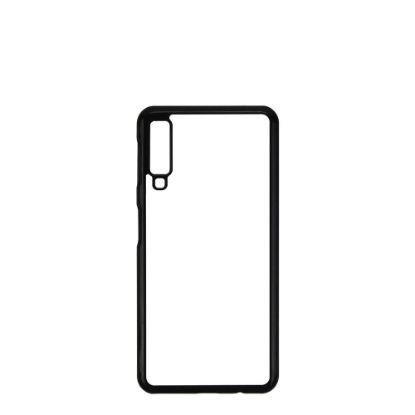 Picture of GALAXY case (A7 2018) TPU BLACK with Alum. Insert 