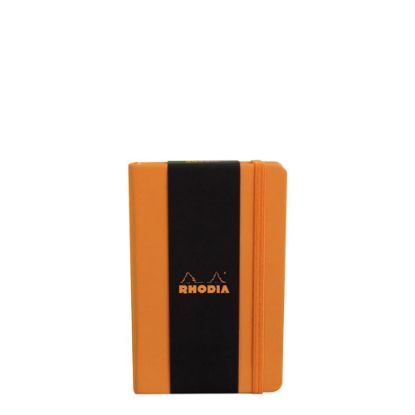 Picture of RHODIA Leather -14X21/ORG -118608C