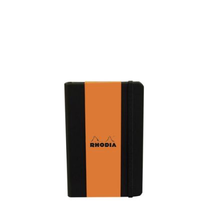 Picture of RHODIA Leather -14X21/BLK -118609C