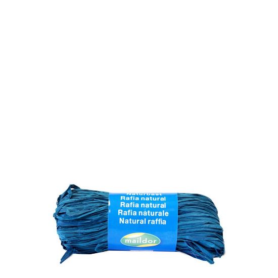 Picture of RIB.RAFFIA-NAT.BLUE FR-196013C