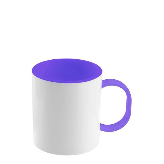 Picture of Plastic Mug 11oz. (Inner+Handle) VIOLET