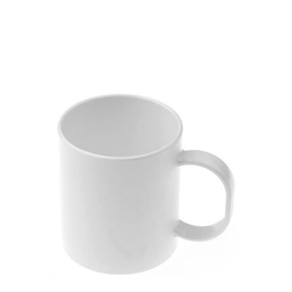 Picture of Plastic Mug 11oz. (Matt) White