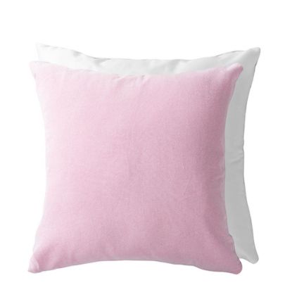 Εικόνα της Pillow Cover 40x40 (PINK Light back) Cotton oxford & super soft Satin
