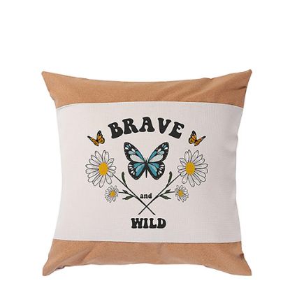 Picture of PILLOW - COVER (LINEN Upper & Lower Cork) 40x40cm