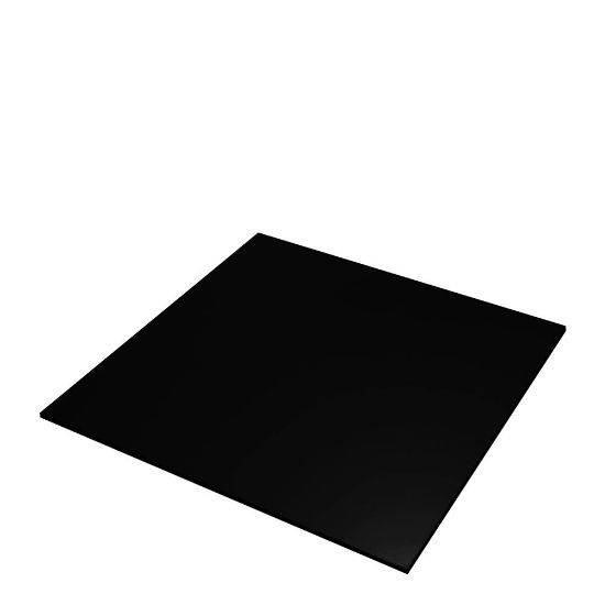 Εικόνα της Acrylic sheet 3mm (40x30cm) Black gloss