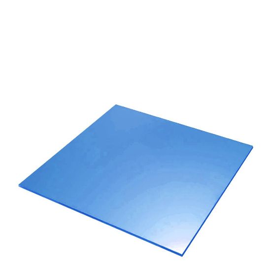 Εικόνα της Acrylic sheet 3mm (40x30cm) Blue mirror