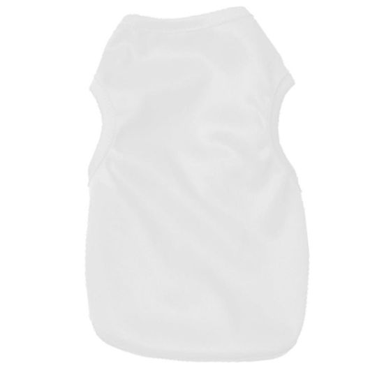 Εικόνα της Pet Cloth Waistcoat (XLarge) WHITE Soft polyester