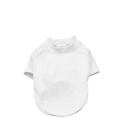 Picture of Pet Cloth T-Shirt (Small) WHITE Soft polyester 