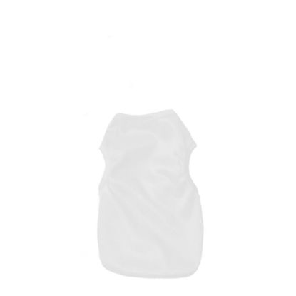 Εικόνα της Pet Cloth Waistcoat (XSmall) WHITE Soft polyester