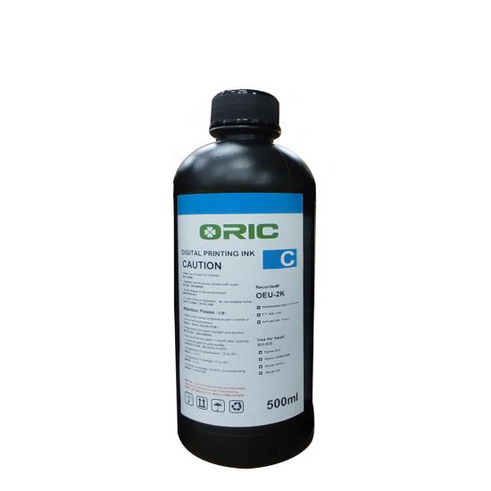 Picture of UV ink (500ml) Cyan Oric