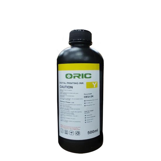 Picture of UV ink (500ml) Yellow Oric