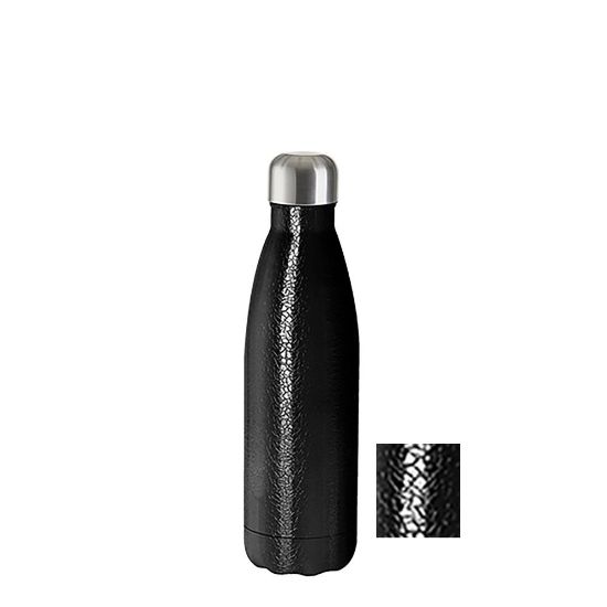 Picture of Bowling Bottle 500ml (Crackle) Black