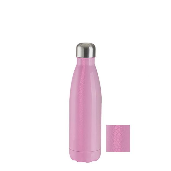 Picture of Bowling Bottle 500ml (Crackle) Pink