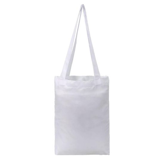 Picture of Shopping Bag WHITE (economy) H34 x W26cm - handle 25cm