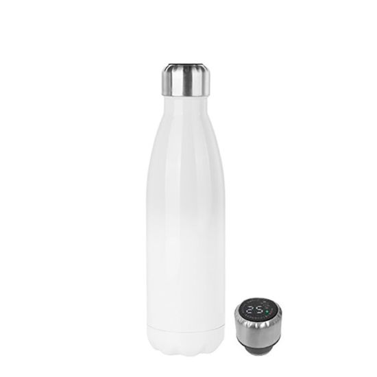 Picture of Thermos Bowling Bottle 500ml (WHITE) with Temperature Display