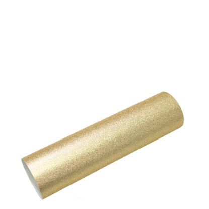 Picture of PVC Sticker 30x30cm (Glitter) Gold - 10sh.