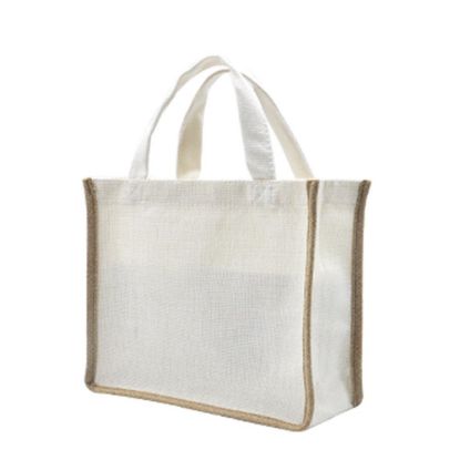 Εικόνα της Shopping Bag (Linen) 43x34x19cm side gusset