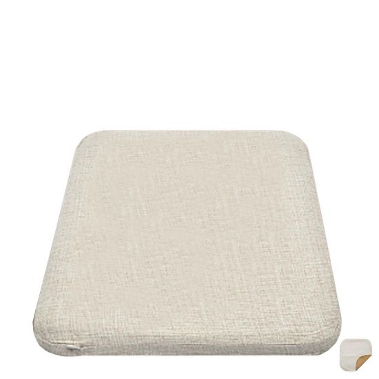 Εικόνα της Seat Pillow Cover 40x40cm (Linen with Brown back) 4mm thick