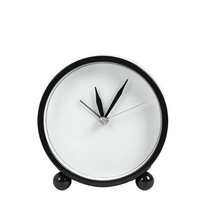 Picture of Clock diam. 10.5cm (Desktop plastic) Black