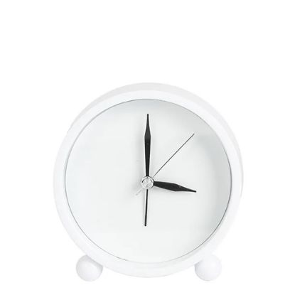 Picture of Clock diam. 10.5cm (Desktop plastic) White