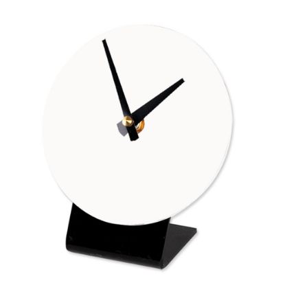 Picture of Clock diam. 12.07cm (TABLE plastic) White Gloss