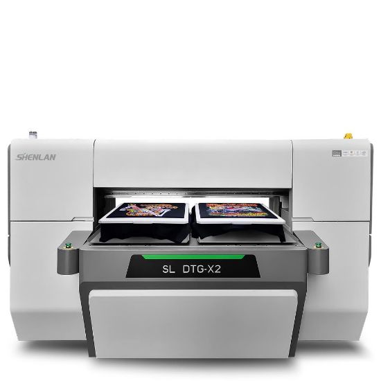 Picture of DTG Printer 40x50cm (4 heads i3200) 2 tables/8c+1w - SHENLAN